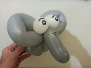 balloon baby elephant
