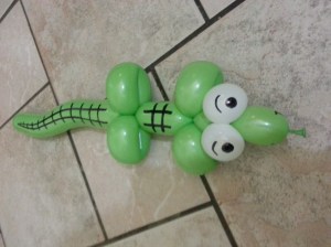balloon alligator