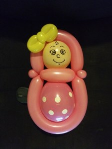 Balloon Baby In A Blanket