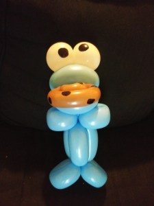 Balloon Cookie Monster